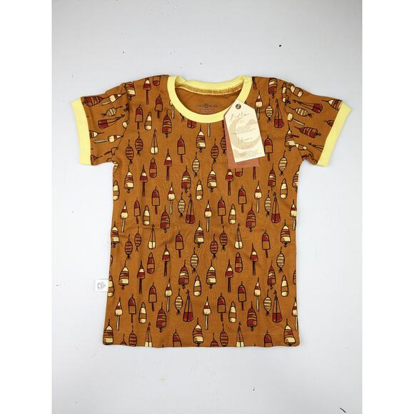 Coco Village Fishing Bobber Pajamas - Size 4Y - Picture 3 of 7